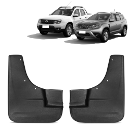 Kit Apara Barro Lameira Duster e Oroch 2016 a 2025 Dianteiro 2 Peças