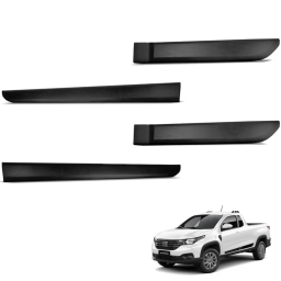 Friso Lateral Strada 2021 a 2025 Cabine Simples Injetado Original Sanfil